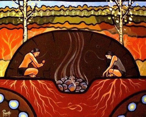 Opening with Temazcal